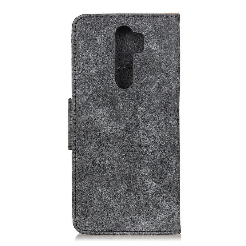 Housse Xiaomi Redmi Note 8 Pro Simili Cuir Rabat Rétro