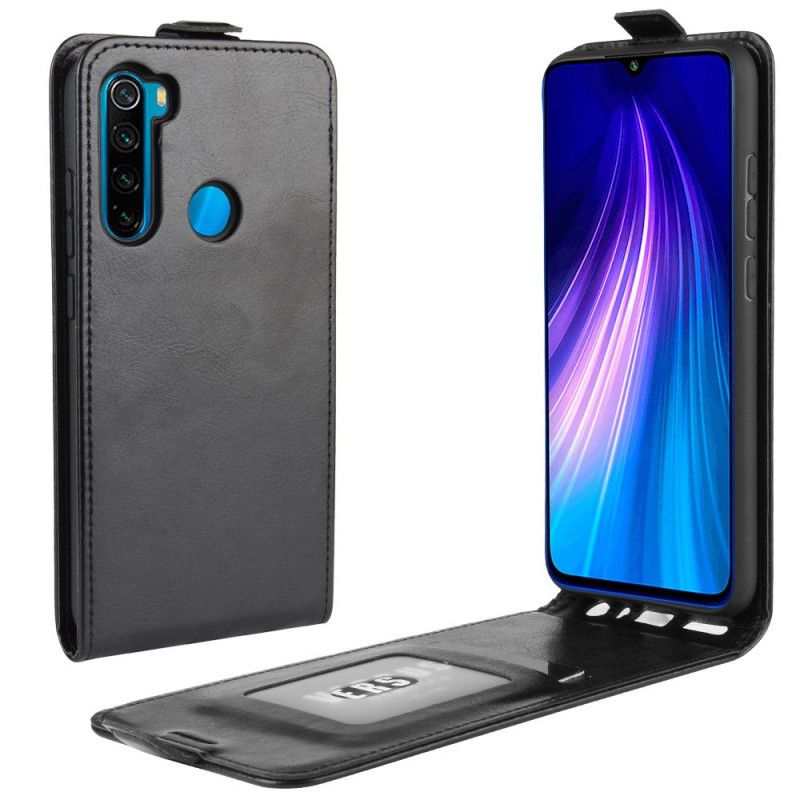 Housse Xiaomi Redmi Note 8 Rabattable Effet Cuir