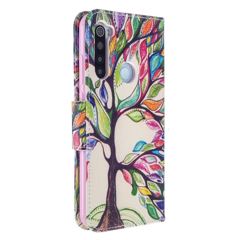 Housse Xiaomi Redmi Note 8t Arbre Coloré