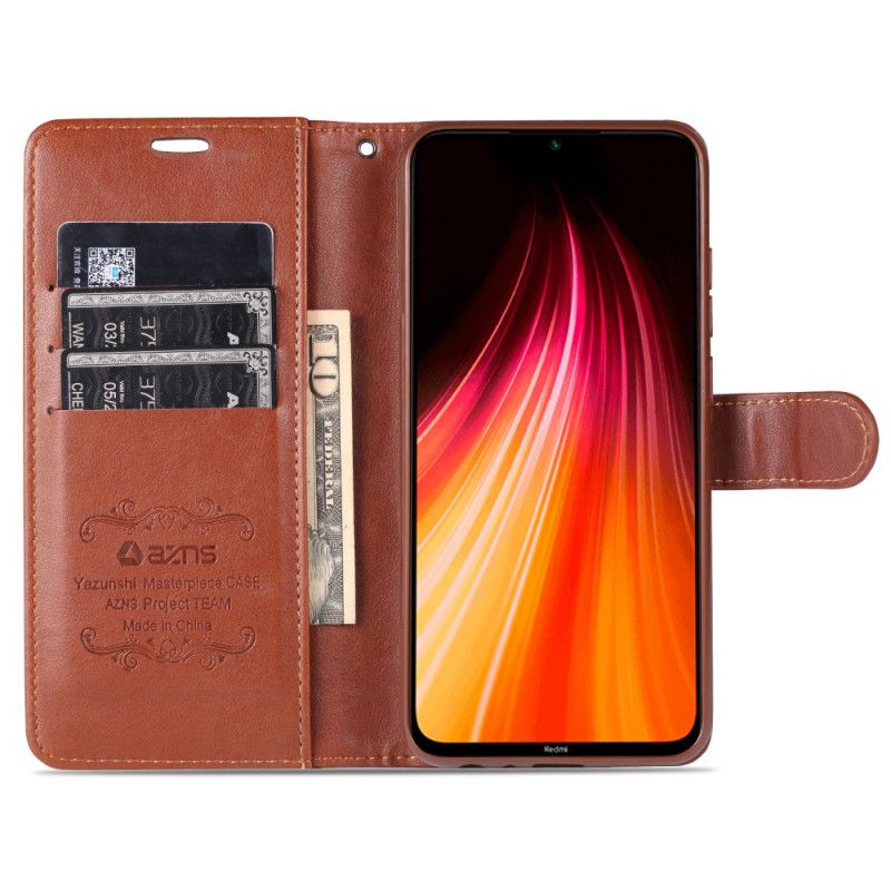 Housse Xiaomi Redmi Note 8t Azns Simili Cuir