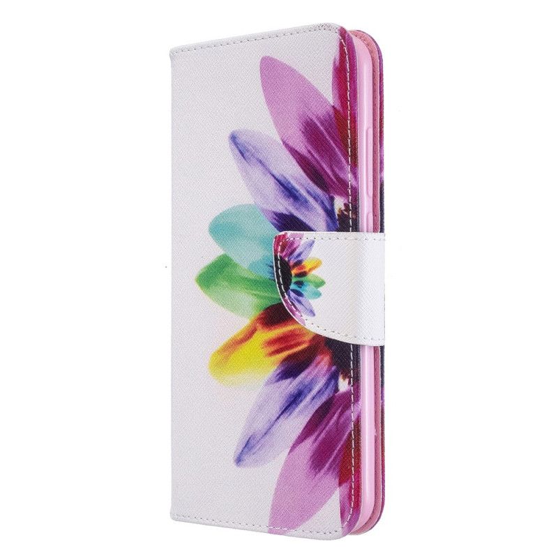 Housse Xiaomi Redmi Note 8t Fleur Aquarelle