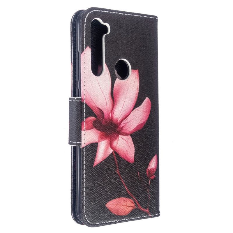 Housse Xiaomi Redmi Note 8t Fleur Rose