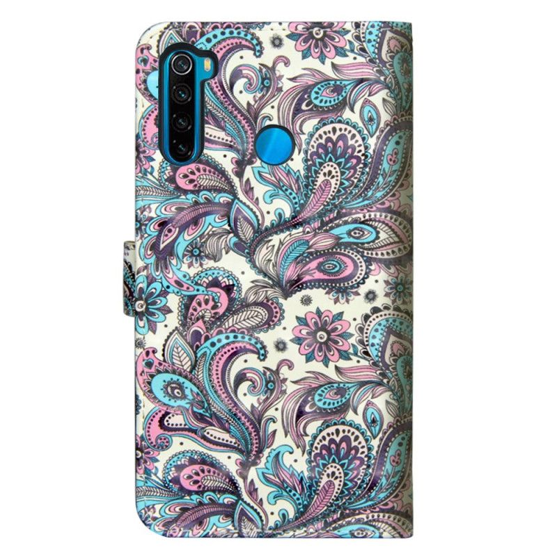 Housse Xiaomi Redmi Note 8t Fleurs Motifs