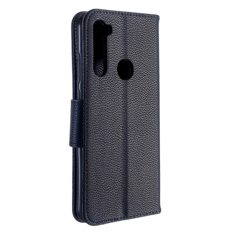 Étui Housse Xiaomi Redmi Note 8t Litchi Rabat Oblique