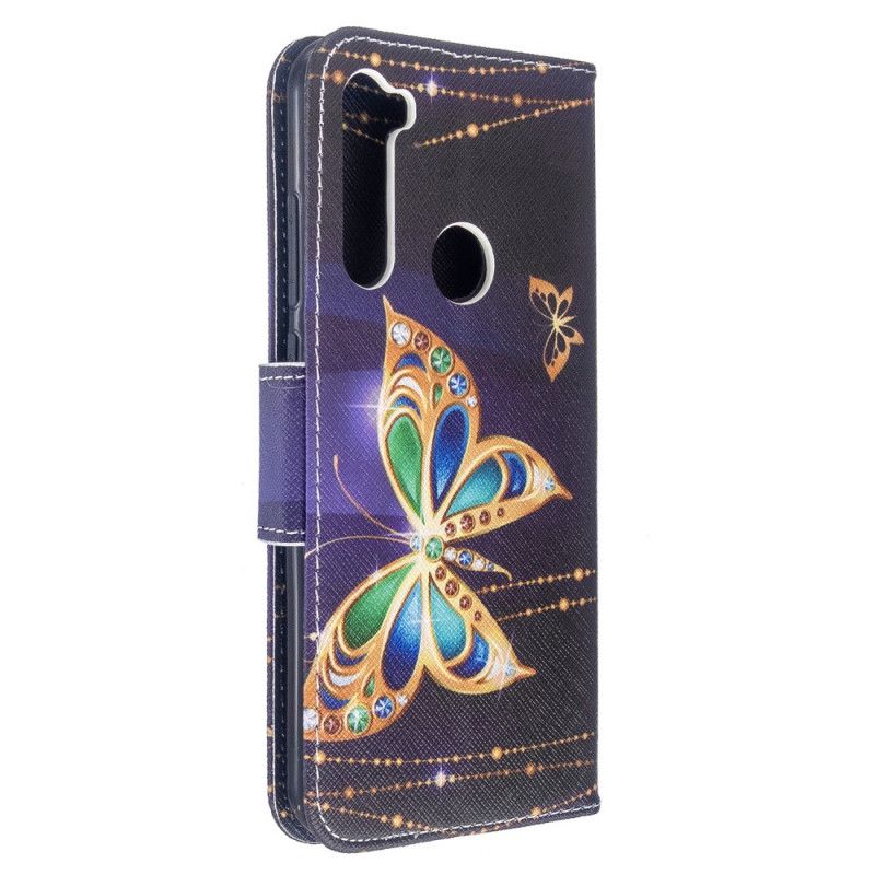 Housse Xiaomi Redmi Note 8t Papillon Magique