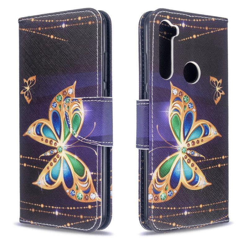 Housse Xiaomi Redmi Note 8t Papillon Magique