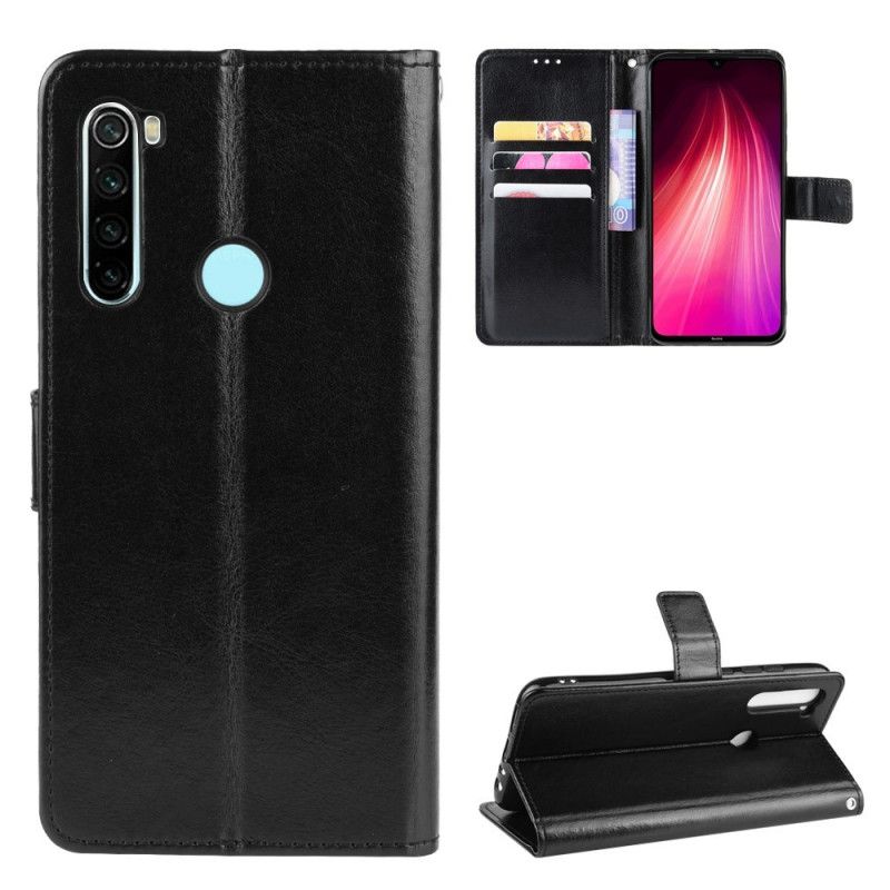 Housse Xiaomi Redmi Note 8t Simili Cuir Flashy