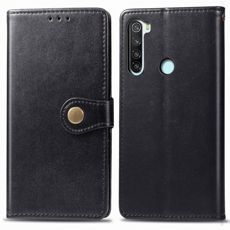 Étui Housse Xiaomi Redmi Note 8t Style Cuir Litchi Hat Prince