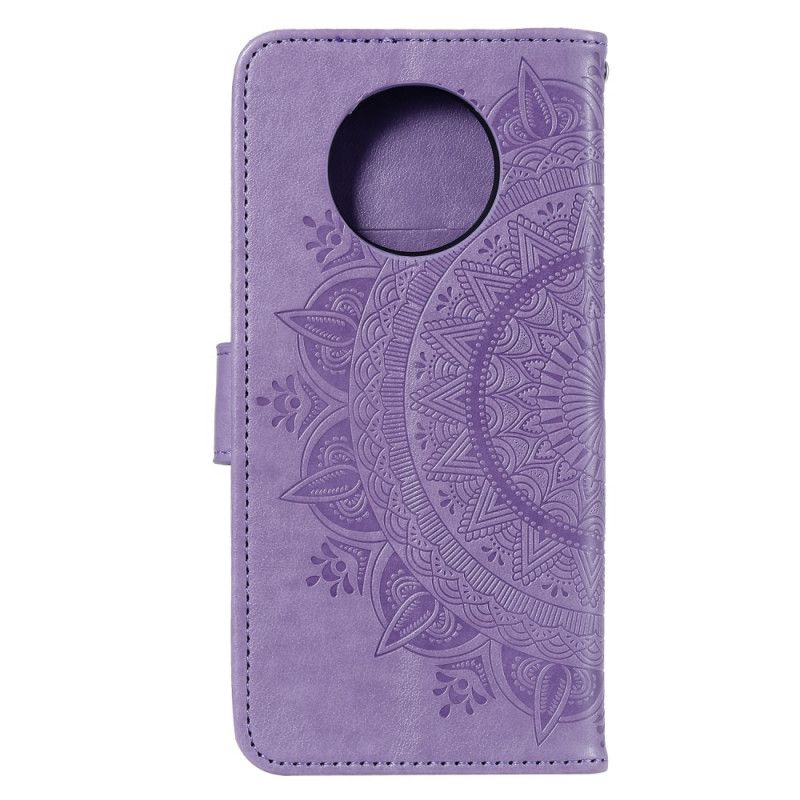 Housse Xiaomi Redmi Note 9 5g / Note 9t 5g Mandala Soleil