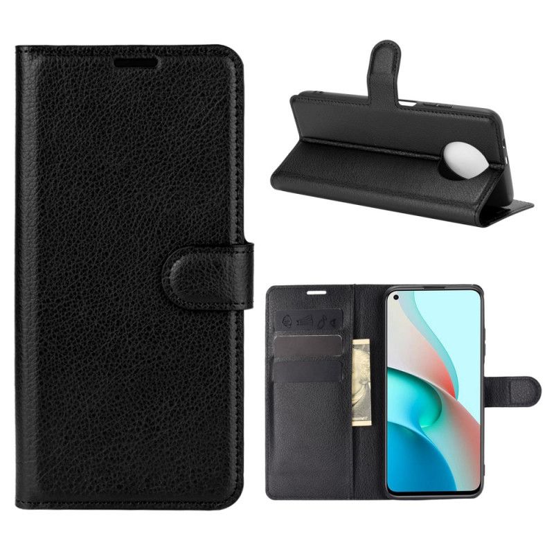 Housse Xiaomi Redmi Note 9 5g / Note 9t 5g Simili Cuir Classique