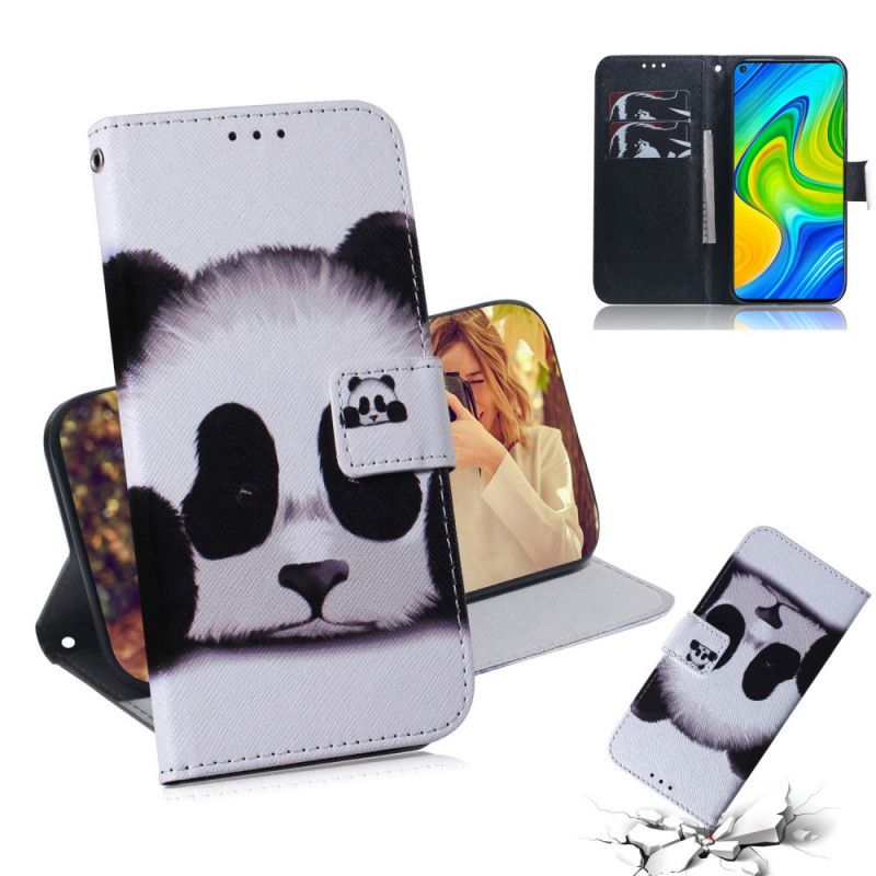 Housse Xiaomi Redmi Note 9 Face De Panda