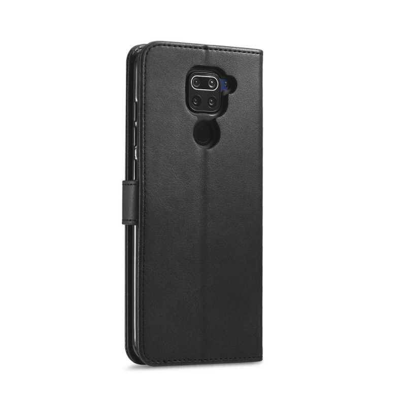 Housse Xiaomi Redmi Note 9 Lc.imeeke Effet Cuir