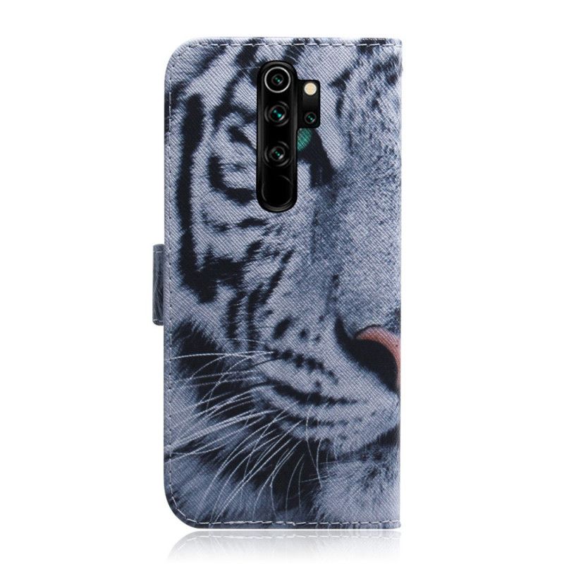 Housse Xiaomi Redmi Note 9 Pro Face De Tigre