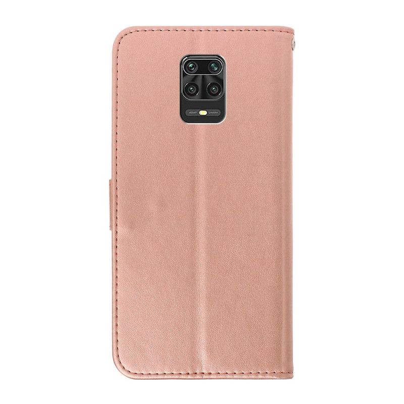 Housse Xiaomi Redmi Note 9 Pro Papillons Dans Les Fleurs