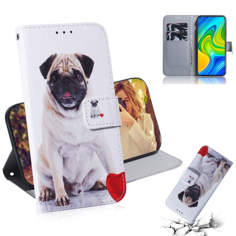 Housse Xiaomi Redmi Note 9 Pug Dog