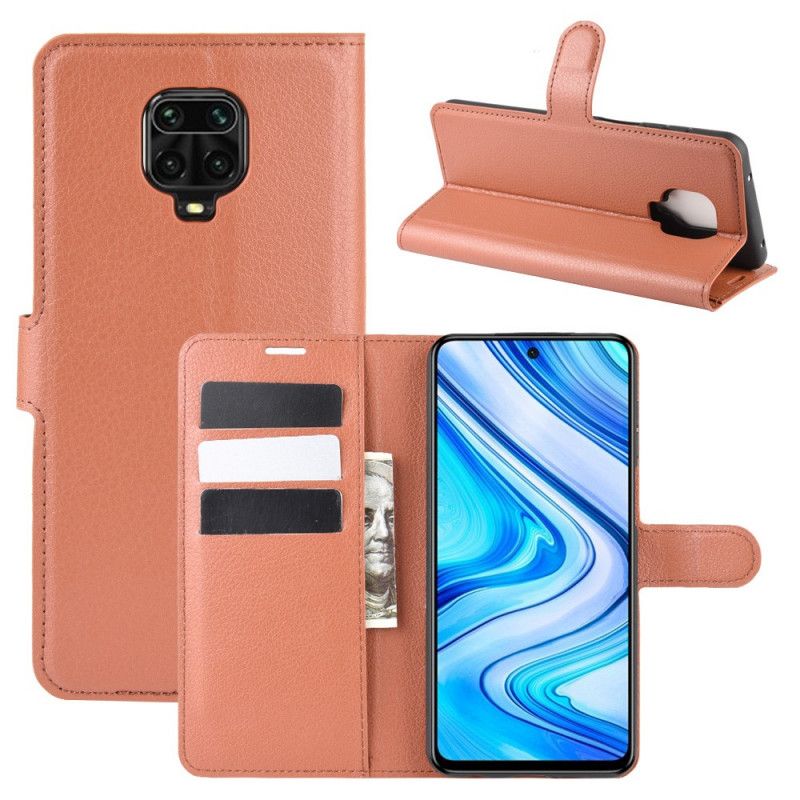 Housse Xiaomi Redmi Note 9s / Redmi Note 9 Pro Simili Cuir Classique