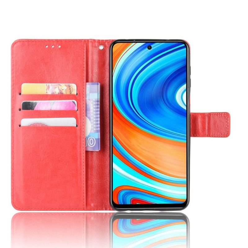 Housse Xiaomi Redmi Note 9s / Redmi Note 9 Pro Simili Cuir Flashy