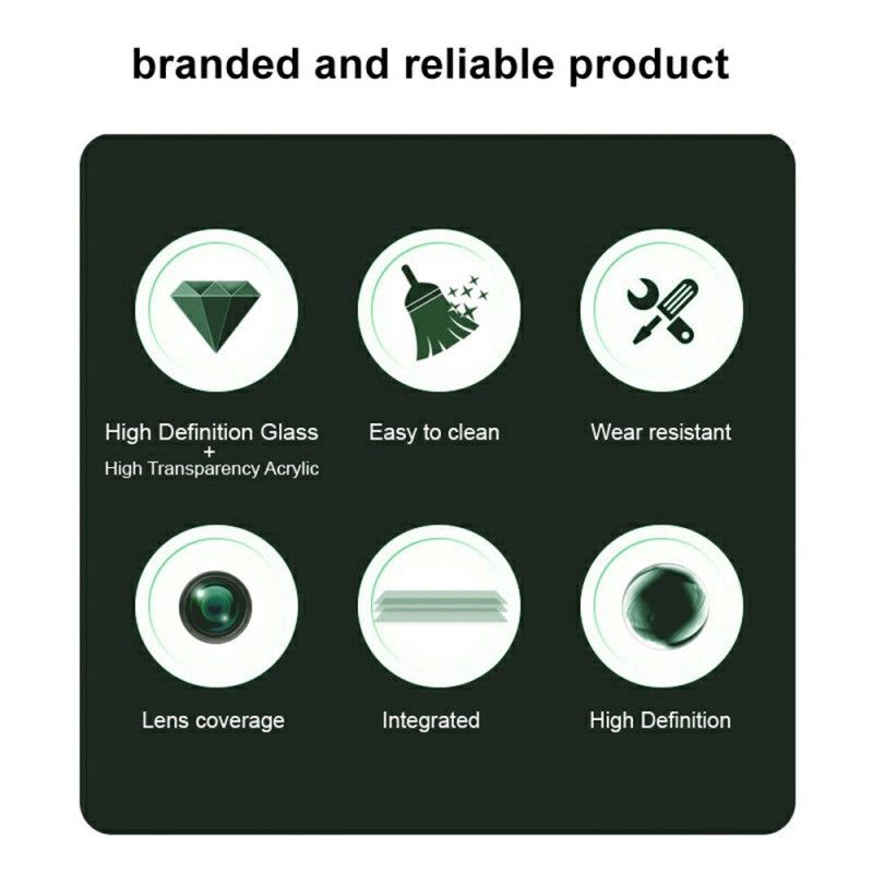 Lentille de Protection en eVerre Trempé pour Xiaomi Redmi Note 14S