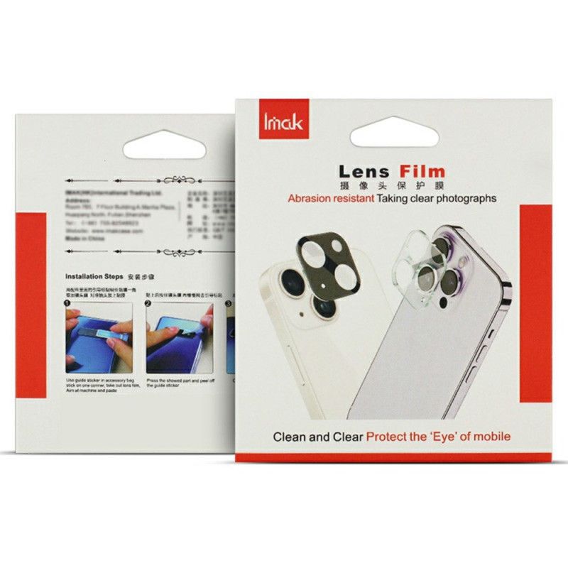 Lentille de Protection en Verre Trempé pour Caméra Xiaomi Pad 7 / Pad 7 Pro (version noire)