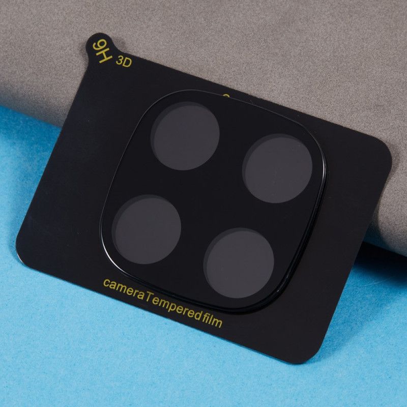 Lentille de Protection pour Caméra Xiaomi Redmi Note 14 Pro 5G / Poco X7 (version noire)