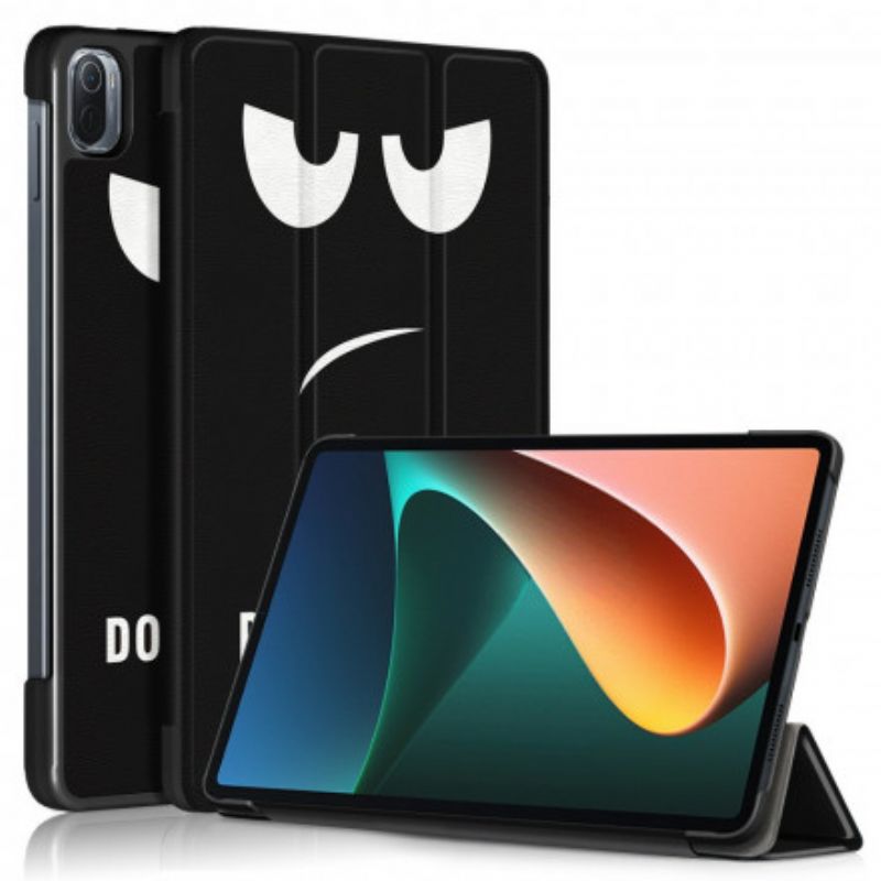 Smart Case Coque Xiaomi Pad 5 Renforcée Don't Touch Me