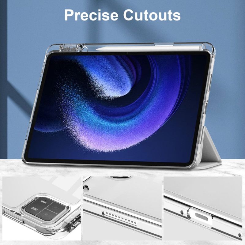 Smart Case Xiaomi Pad 6 / Pad 6 Pro Dos Translucide
