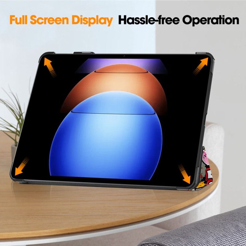 Smart Case Xiaomi Pad 6S Pro Graffiti