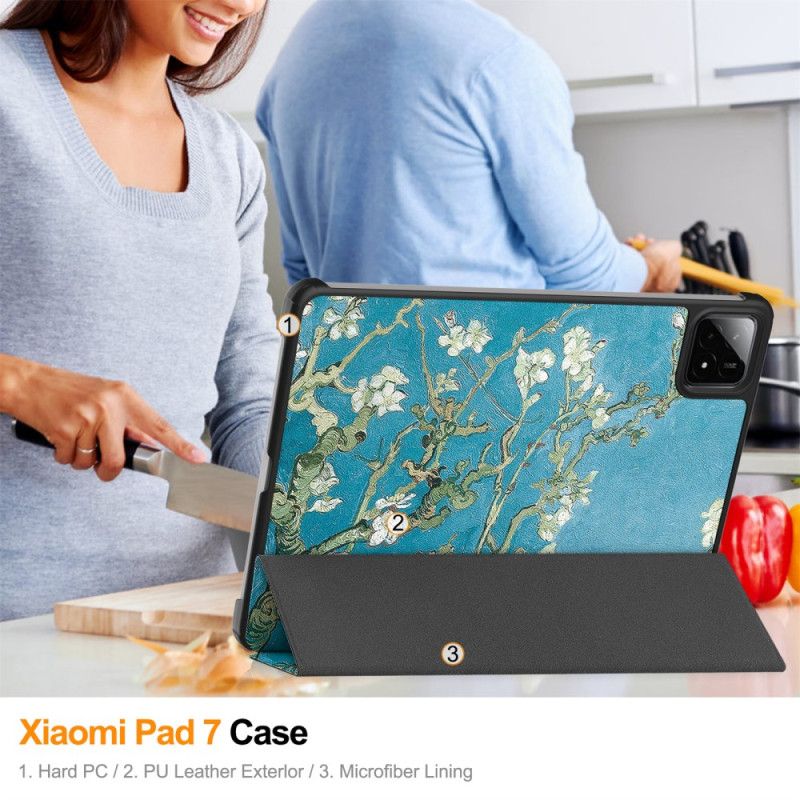 Smart Case Xiaomi Pad 7 / Pad 7 Pro Motif Floral