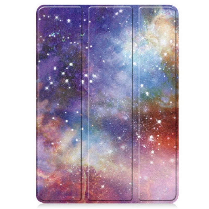 Smart Case Xiaomi Pad 7 / Pad 7 Pro Porte-Sylet Motif Galaxie