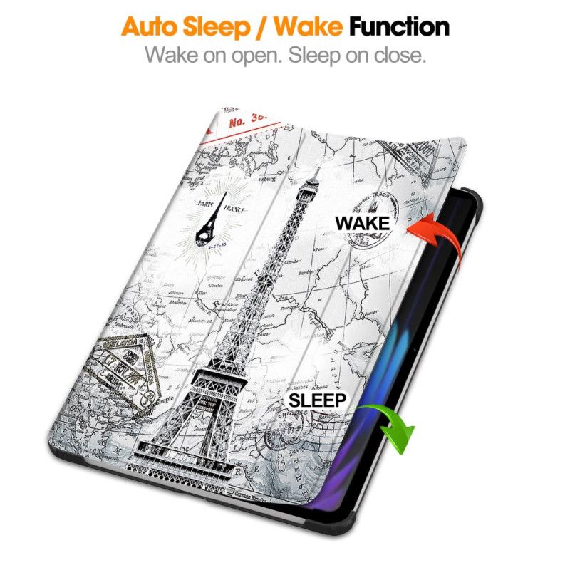 Smart Case Xiaomi Pad 7 / Pad 7 Pro Tour Eiffel Vintage