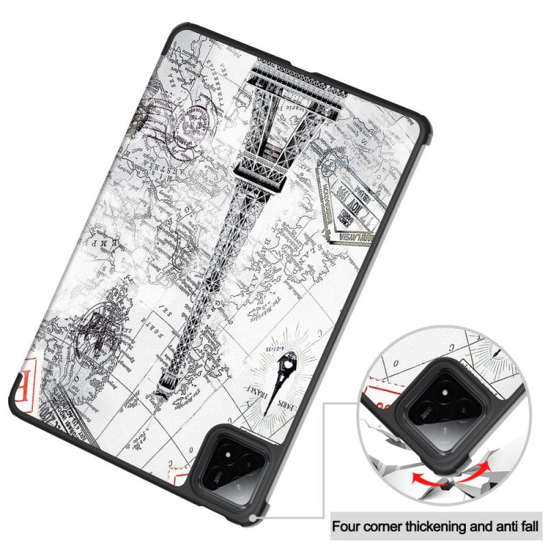 Smart Case Xiaomi Pad 7 / Pad 7 Pro Tour Eiffel Vintage