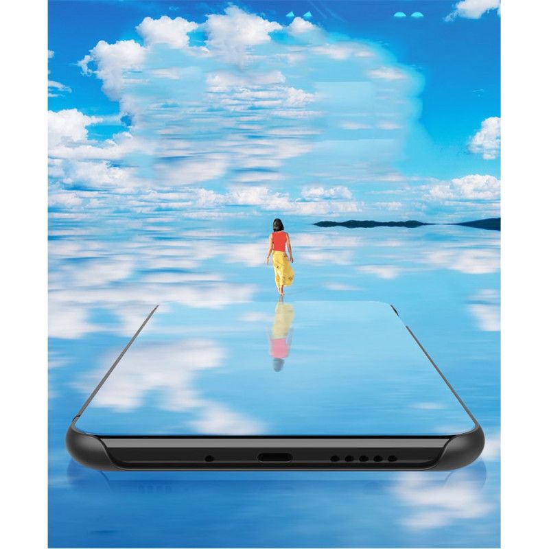 View Cover Xiaomi Mi 11 Miroir Et Simili Cuir