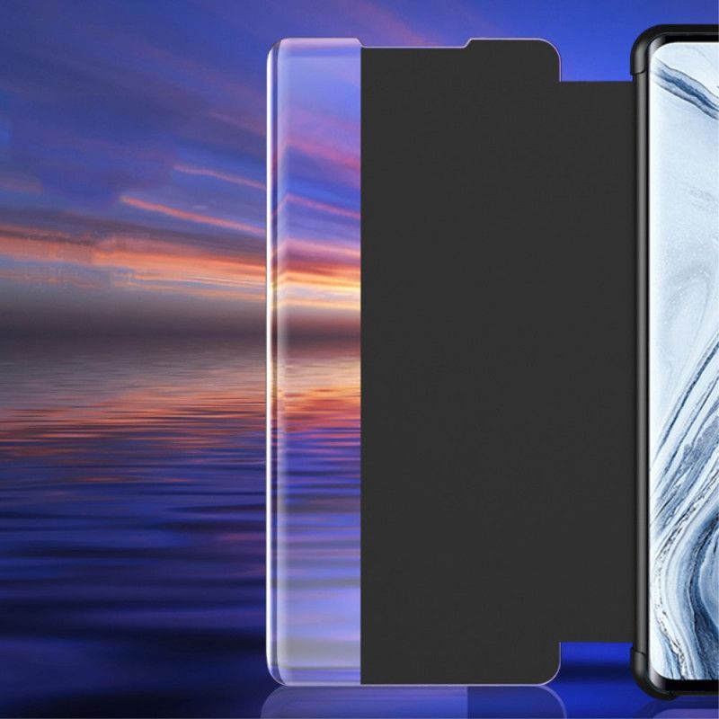 View Cover Xiaomi Mi Note 10 Lite Simili Cuir Texturé