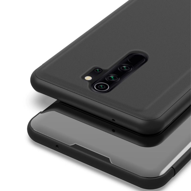 View Cover Xiaomi Redmi 9 Miroir Et Simili Cuir