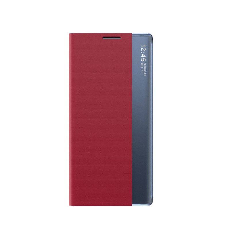 View Cover Xiaomi Redmi Note 8t Style Cuir Texturé