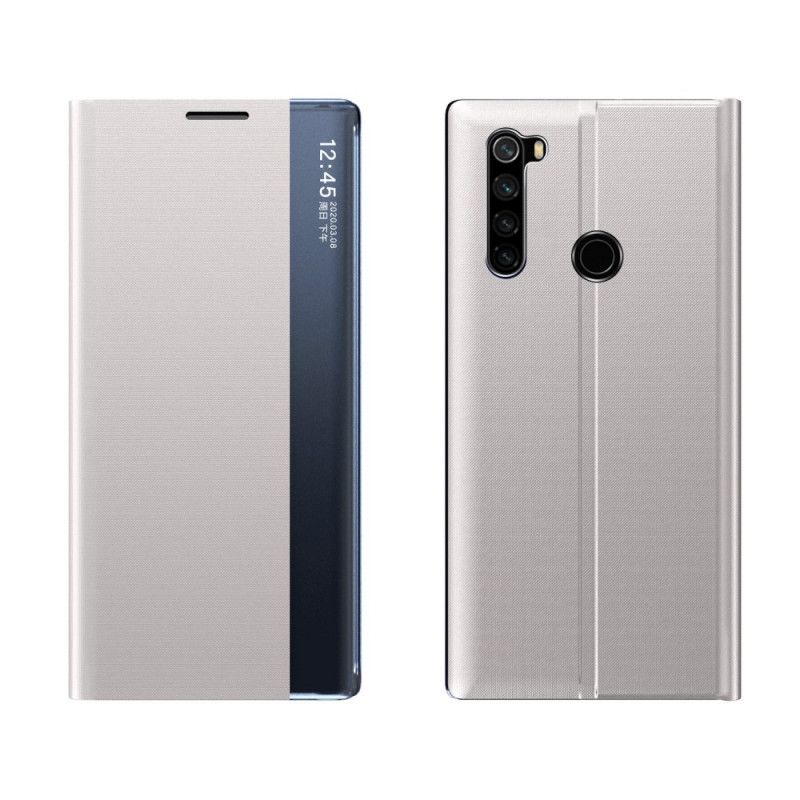 View Cover Xiaomi Redmi Note 8t Style Cuir Texturé